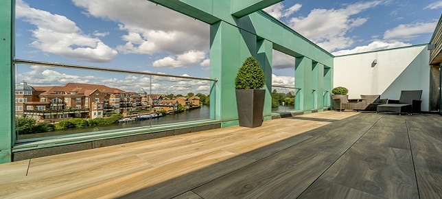 Rooftop paving in Windsor