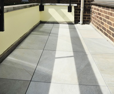 Roof terrace tiles Barnet