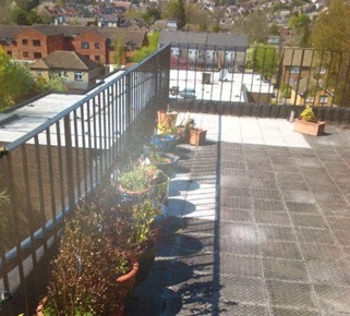 Balcony terrace tiles