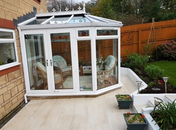 20mm Travertine Ivory Paving