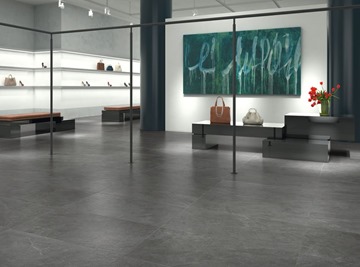 Retail Space with Porcelain Tile Floor