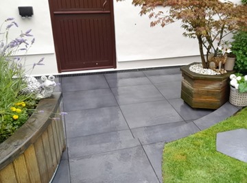 20mm Bolzano Graphite Paving