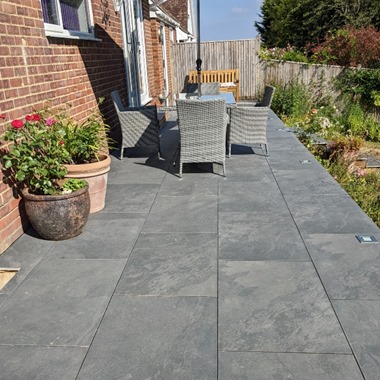 20mm Slate Anthracite Porcelain Paving