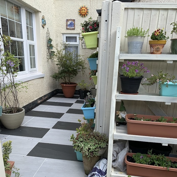 20mm Hampton Silver Porcelain Paving