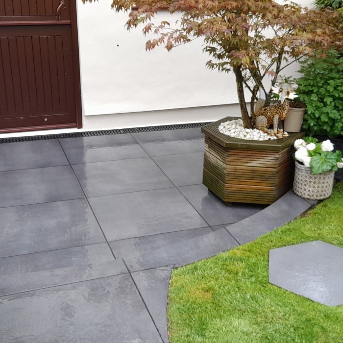 20mm Bolzano Graphite Porcelain Paving