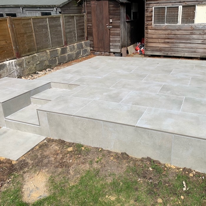 20mm PavingPlus Grey Porcelain Paving