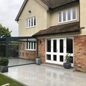 20mm Stoneware Silver Porcelain Paving
