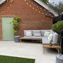 20mm Travertine Ivory Porcelain Paving