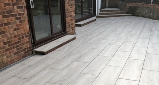 20mm Forest Grey Larch Porcelain Paving