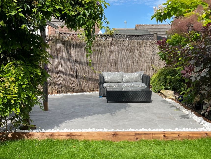 Quartz-effect-patio