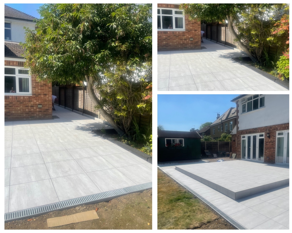 porcelain paving in surrey